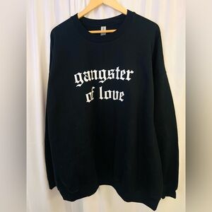 Gangster of Love Sweatshirts 3X -Boutique item